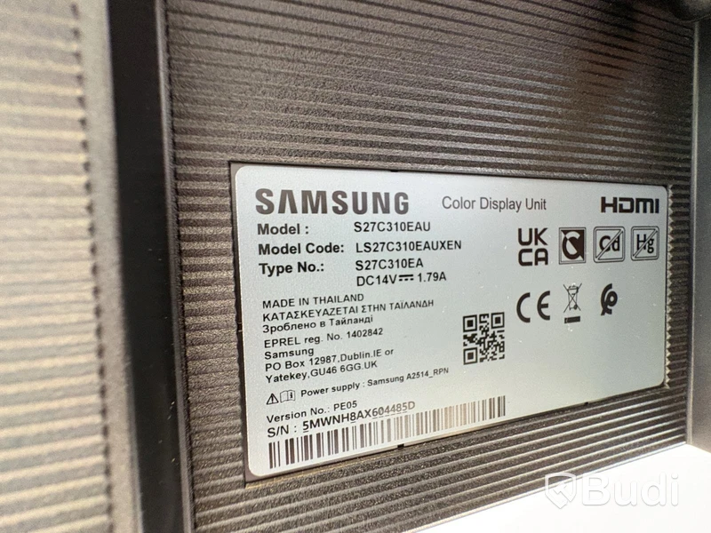 Datorskärm Samsung S27C310EAU, 27 tum, HDMI