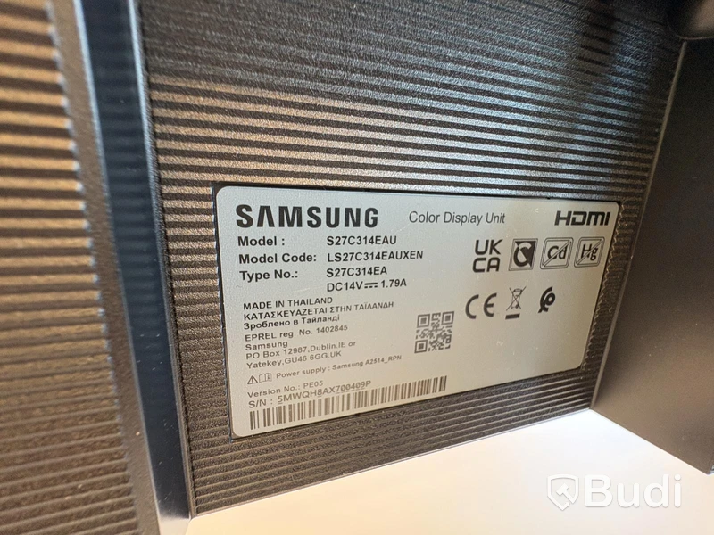 Datorskärm Samsung S27C310EAU, 27 tum, HDMI