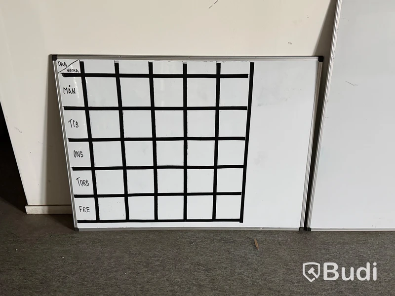 Whiteboardtavlor, 2 st