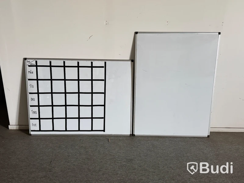 Whiteboardtavlor, 2 st