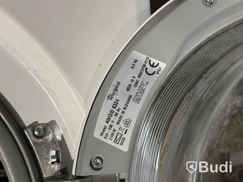 Tvättmaskin, Whirlpool AW0/D 8324