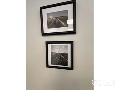 Collection of wall decorations and paintings