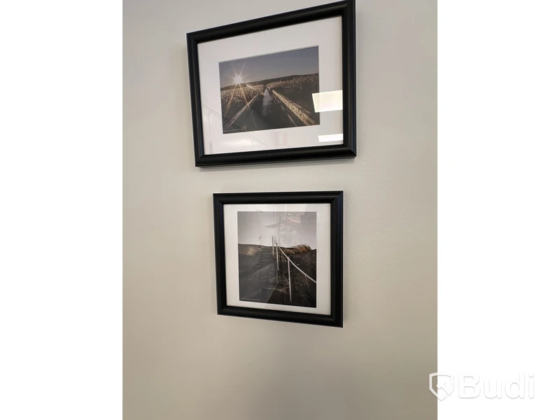 Collection of wall decorations and paintings
