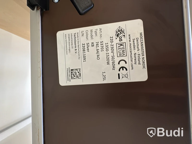 Kaffebryggare Moccamaster KB