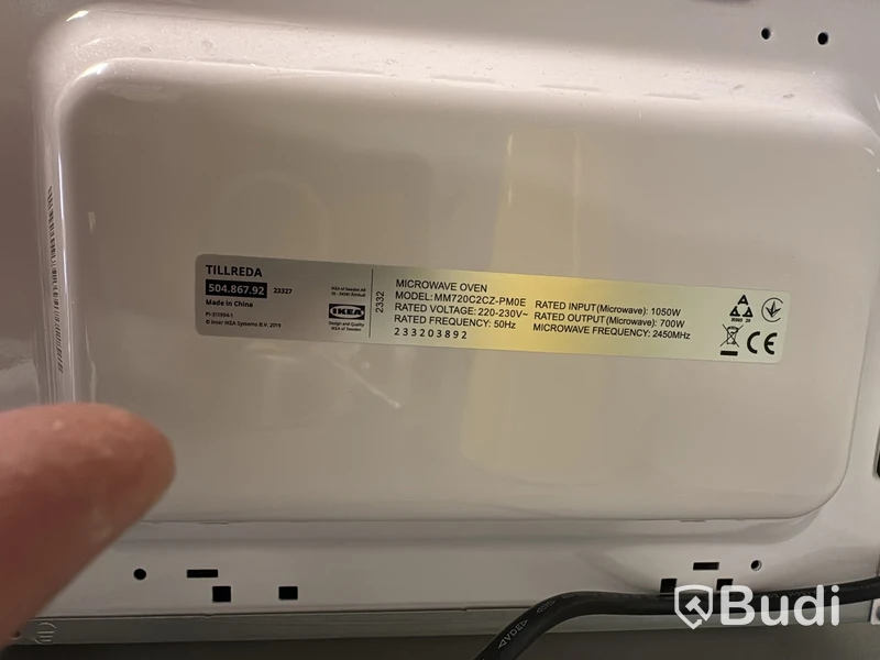 IKEA Tillreda microwave oven