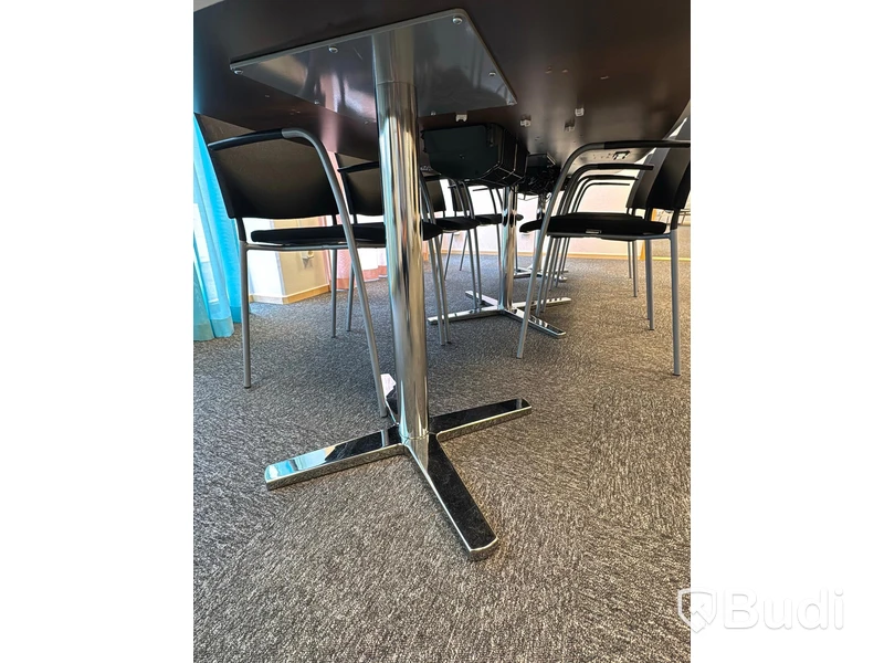 Conference table incl. 8 chairs