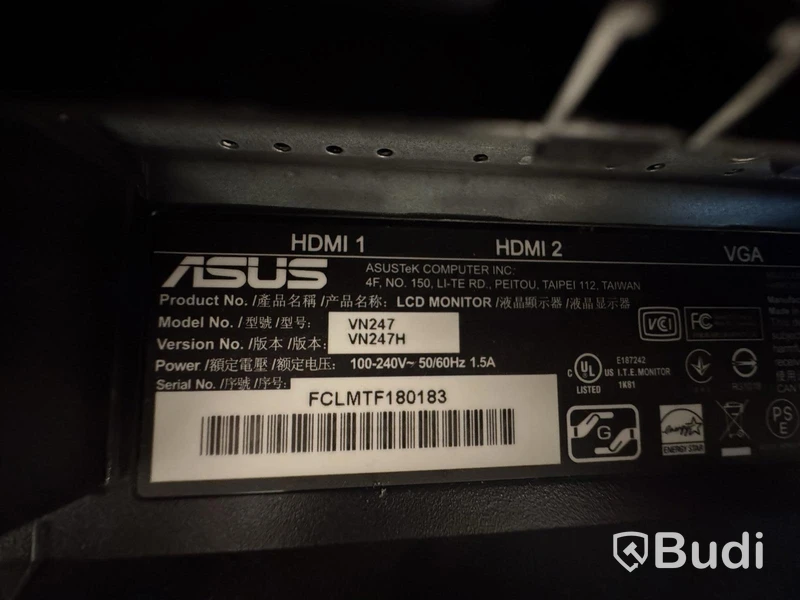 Skärm asus 24 tum