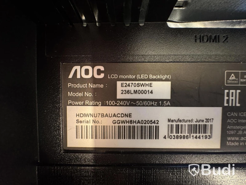 Skärm aoc 24 tum