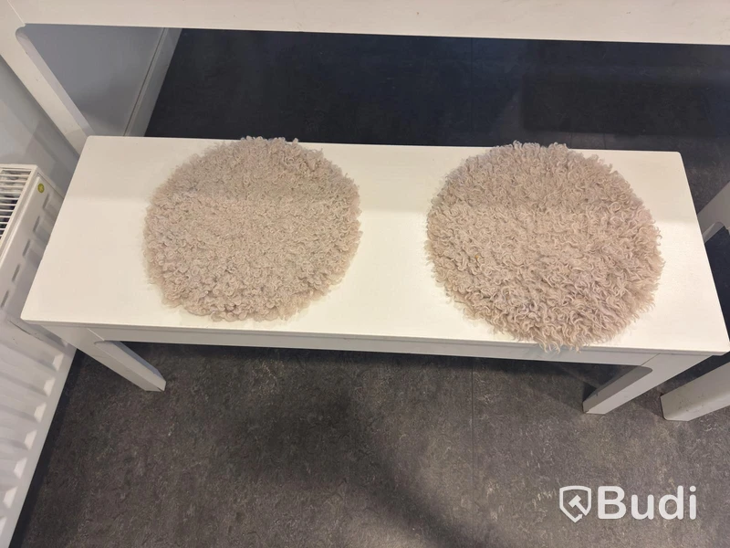 Extendable dining table incl. benches