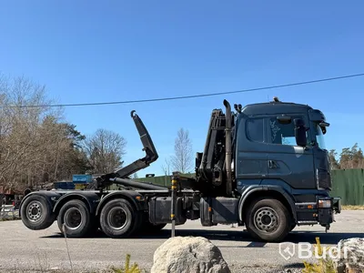 Kranväxlare Scania R500 8X4*4 -2007 | HIAB 166