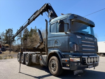 Kranväxlare Scania R500 8X4*4 -2007 | HIAB 166
