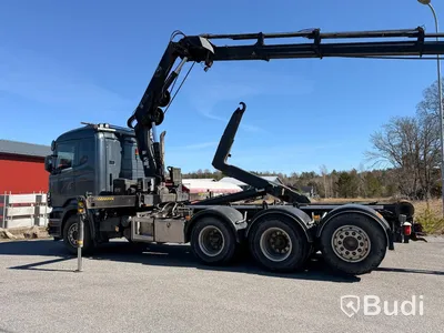 Kranväxlare Scania R500 8X4*4 -2007 | HIAB 166