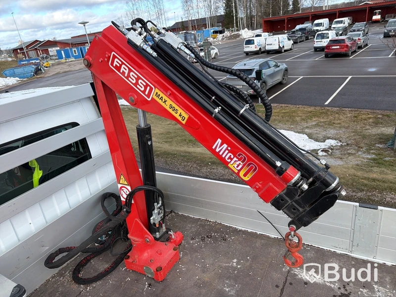 Kranbil Renault Master Chassi Cab 3.5 T 2.3 dCi FWD 2023 | Fassi M20A.13