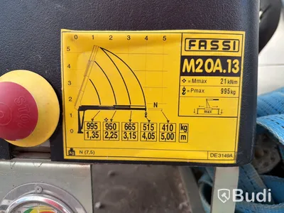 Kranbil Renault Master Chassi Cab 3.5 T 2.3 dCi FWD 2023 | Fassi M20A.13