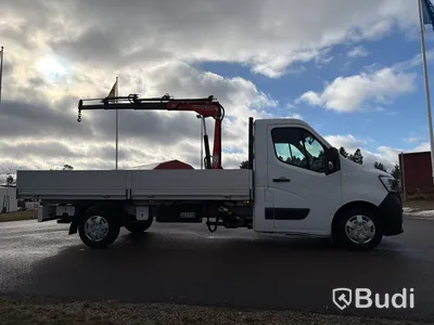 Kranbil Renault Master Chassi Cab 3.5 T 2.3 dCi FWD 2023 | Fassi M20A.13
