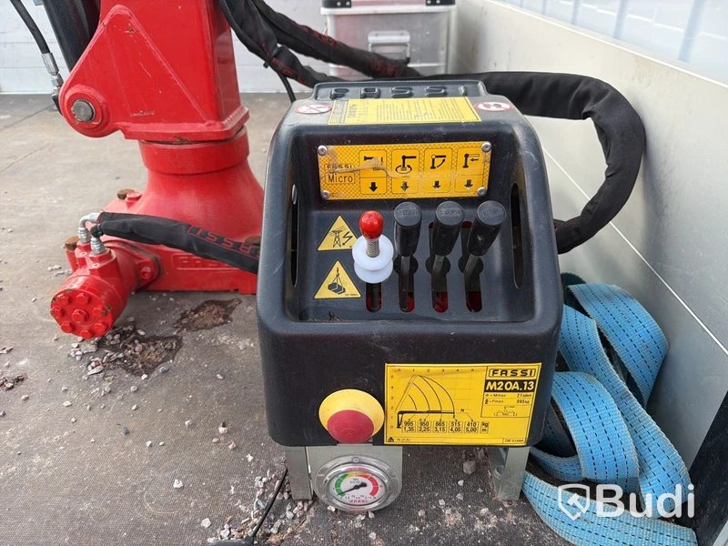Kranbil Renault Master Chassi Cab 3.5 T 2.3 dCi FWD 2023 | Fassi M20A.13