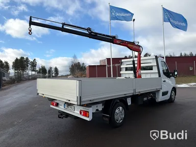 Kranbil Renault Master Chassi Cab 3.5 T 2.3 dCi FWD 2023 | Fassi M20A.13