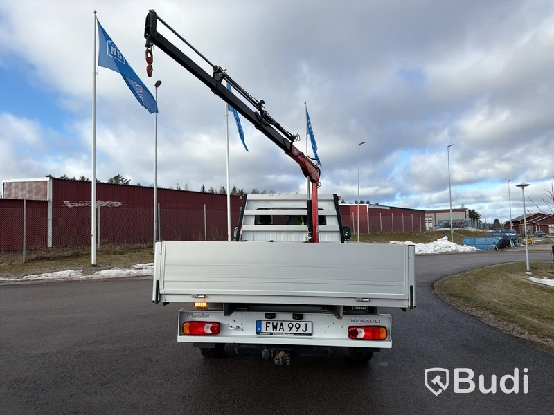 Kranbil Renault Master Chassi Cab 3.5 T 2.3 dCi FWD 2023 | Fassi M20A.13