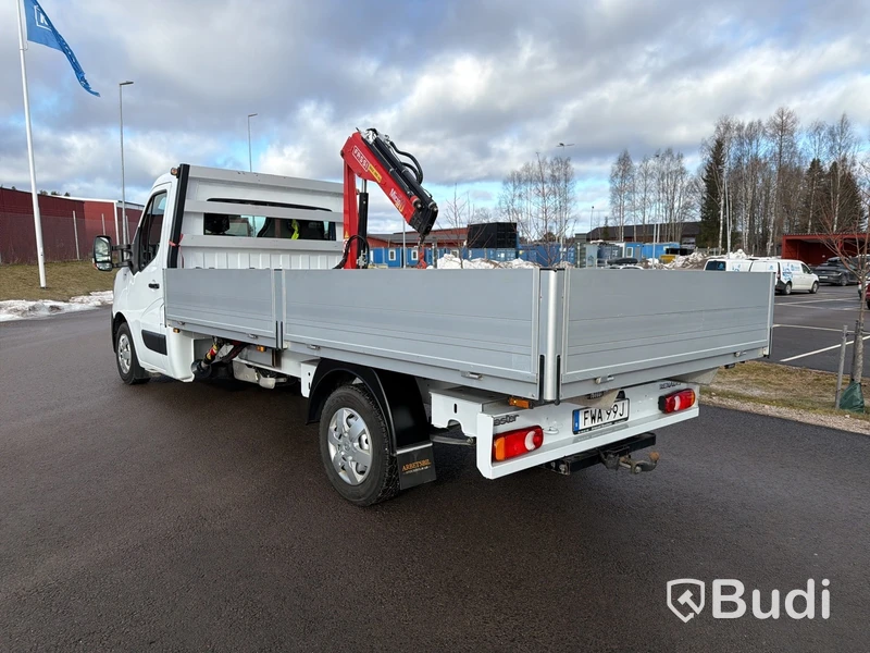 Kranbil Renault Master Chassi Cab 3.5 T 2.3 dCi FWD 2023 | Fassi M20A.13