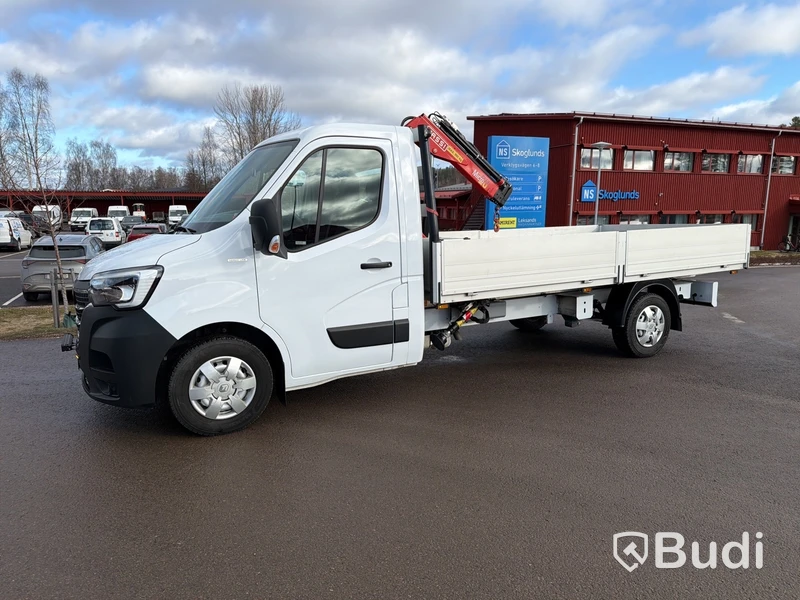 Kranbil Renault Master Chassi Cab 3.5 T 2.3 dCi FWD 2023 | Fassi M20A.13
