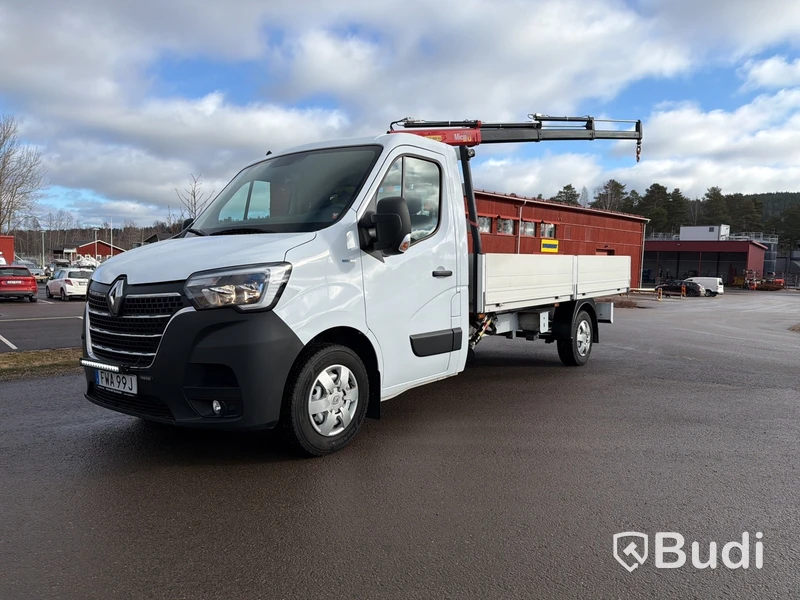Kranbil Renault Master Chassi Cab 3.5 T 2.3 dCi FWD 2023 | Fassi M20A.13
