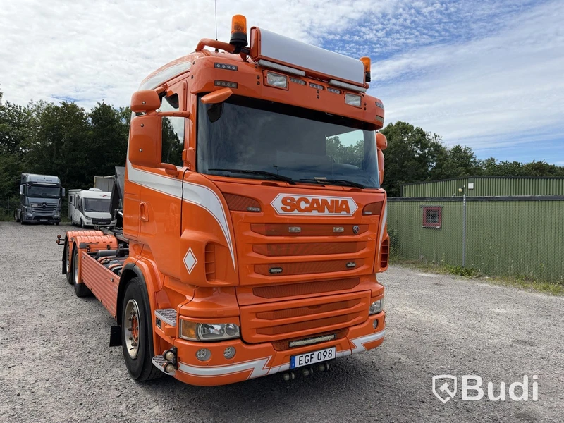 Scania R480 6x2 Hooklift Truck - 2012 | JOAB 20-ton