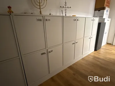 Förvaringsskåp med lås 5st