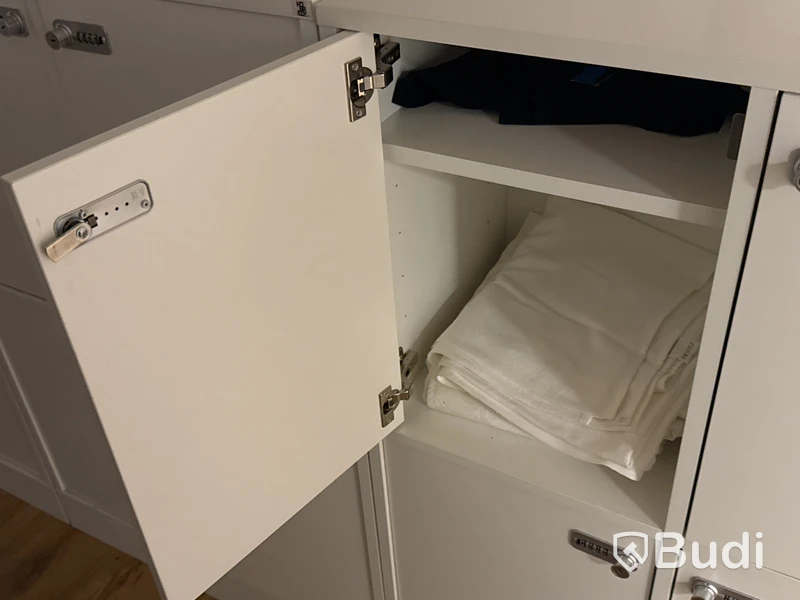 Förvaringsskåp med lås 5st