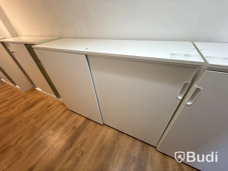 2 st skåp med lås, 160x45x120 cm