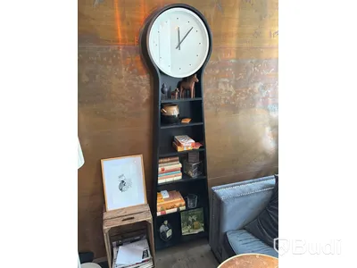 Golvklocka samt golvlampa, IKEA PS