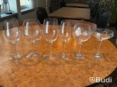 Sortiment vinglas med hängare, Riedel, ca 125 st