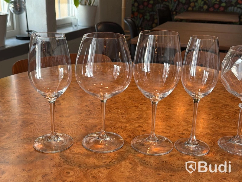Sortiment vinglas med hängare, Riedel, ca 125 st