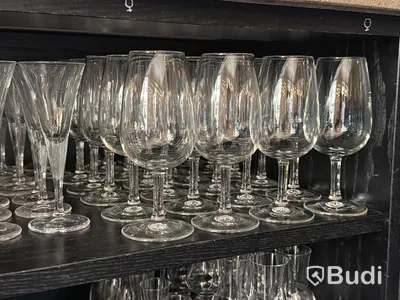 Sortiment diverse avecglas, ca 100 st