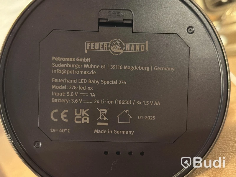 10 st lyktor, Feuerhand LED baby special