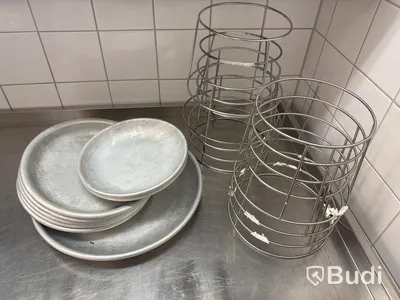 Uppläggningsfat för skaldjur/ skaldjursplateu, 9 st