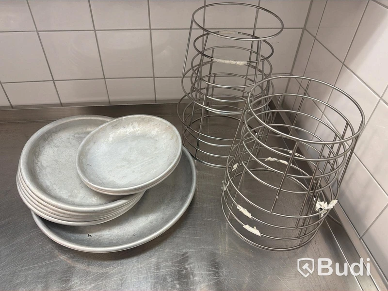 Uppläggningsfat för skaldjur/ skaldjursplateu, 9 st