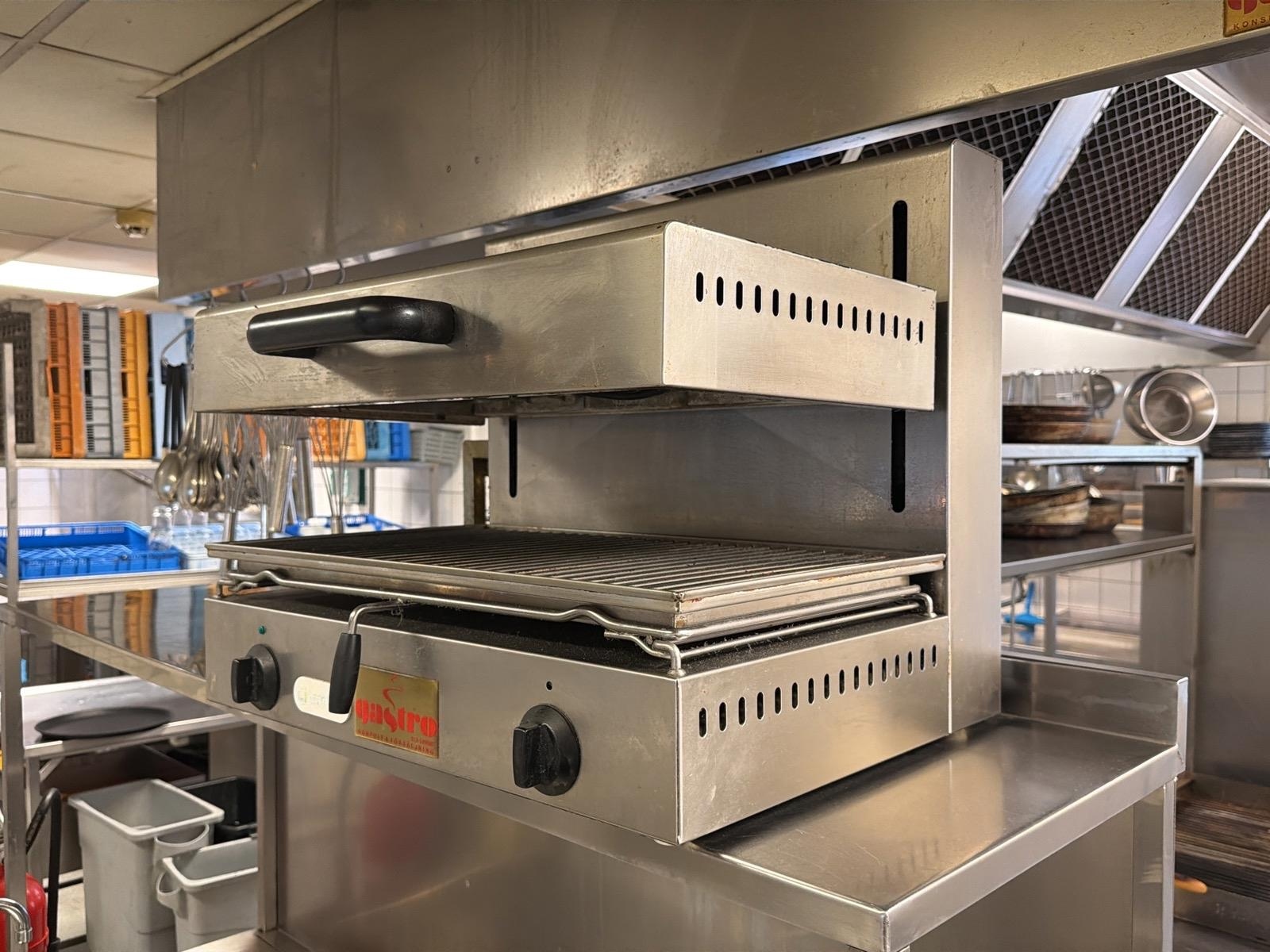 Salamandergrill, Tecnoinox