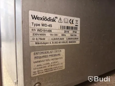 Diskmaskin, Wexiödisk WD-4S