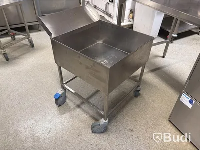 Rostfri sköljho på hjul