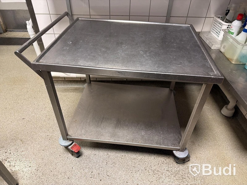 Rostfri vagn