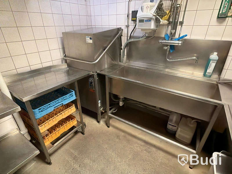 Huvdiskmaskin, Wexiödisk WD-6C, med in- och utmatningsbänk