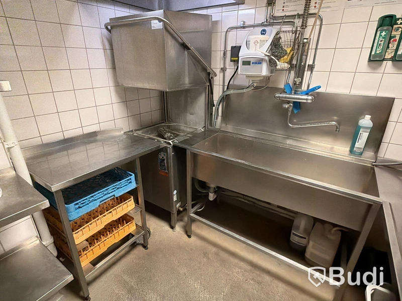 Huvdiskmaskin, Wexiödisk WD-6C, med in- och utmatningsbänk
