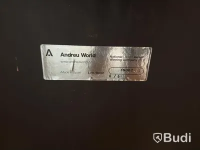 2 st loungestolar, Andreu World 'Nub'