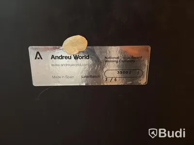 2 st loungestolar, Andreu World 'Nub'