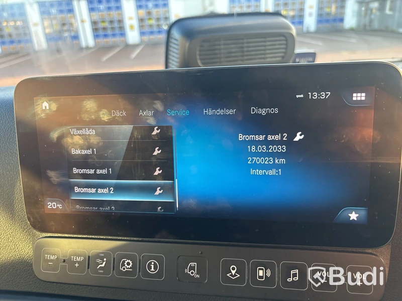 Kylbil Mercedes-Benz Actros -2024