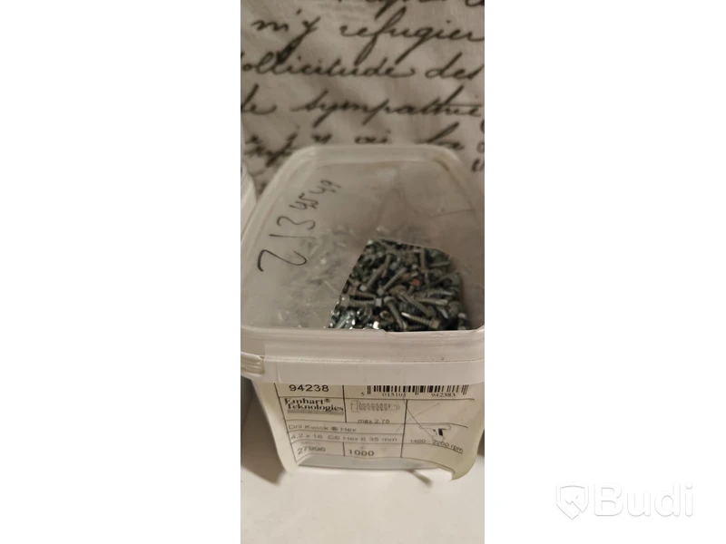 11 st förp, plåtskruv, Staps, Ejot,  blandade