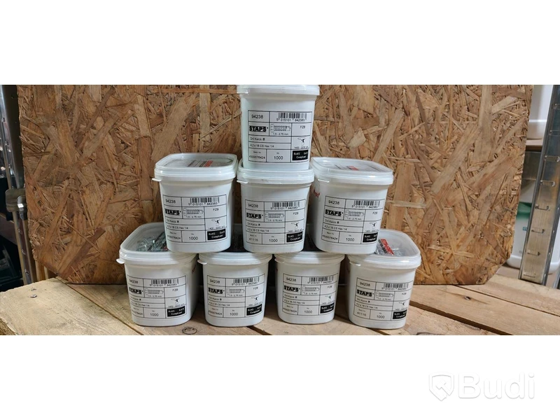 8 st förp, borrskruv, Staps, 4,2x16mm, 1000-pack