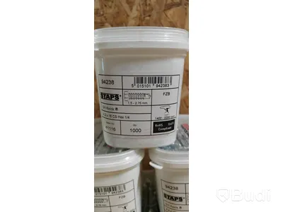 6 st förp, borrskruv, Staps, 4,2x16mm, 1000-pack
