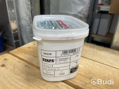 10 st förp,  plåtskruv, Staps, Ejot, blandade