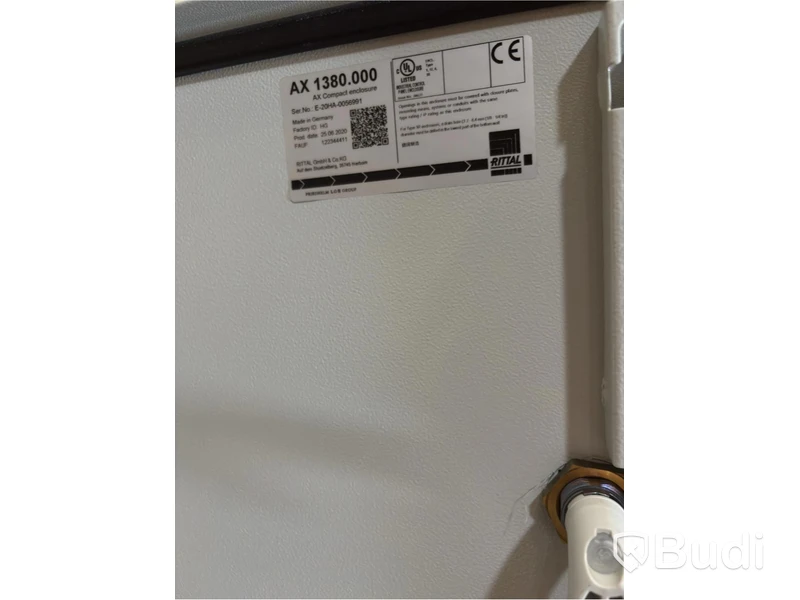 Wallbox Compleo Advanced Compact WM HC2, including distribution box with RCD and fuses.